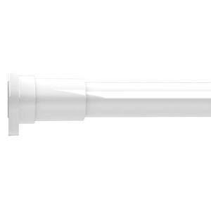 Croydex Telescopic Curtain Rod - 1.1-2.6m - White