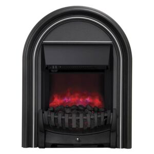 Priory Electric Inset Fire - Black