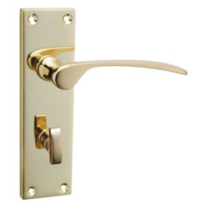 Sandleford Hartwell Bathroom Lever Set - Polished Brass