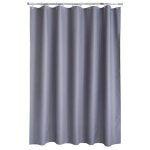 Waffle Grey Shower Curtain