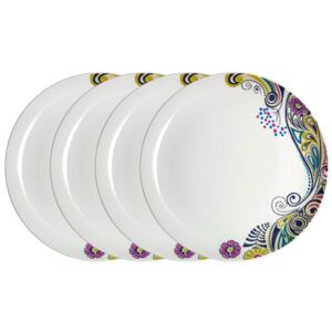 Denby Monsoon Cosmic Dinner Plates - 4 Piece Set