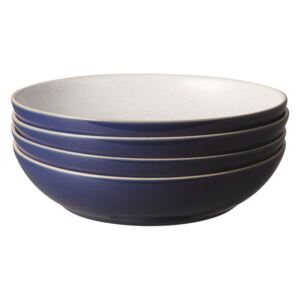 Elements Pasta Bowls - Dark Blue - 4 Piece Set