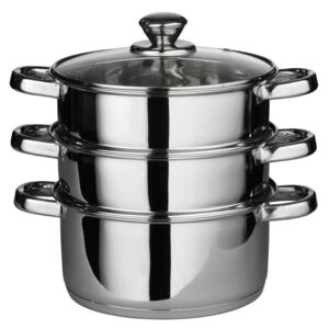 Stainless Steel Steamer with 6 Handles