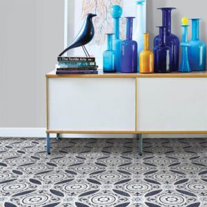 FloorPops Peel and Stick Self Adhesive Floor Tiles - Sienna