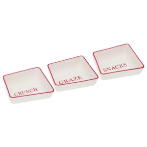 Hollywood Snack Dishes - Set of 3