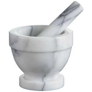 White Marble Large Mortar and Pestle