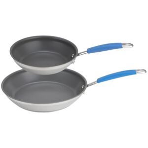 Joe Wicks Quick and Even Induction Non-Stick Stainless Steel Frypans - Set of 2