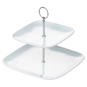 2 Tier Square Cake Stand