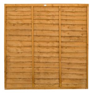 Forest Larchlap Lap 1.8m Fence Panel - Pack of 4