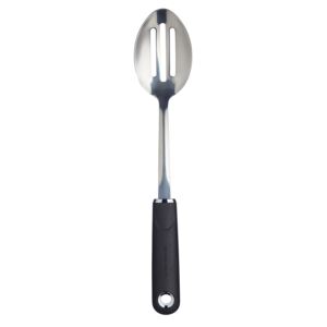 MasterClass Slotted Spoon with Soft Grip Handle, Stainless Steel