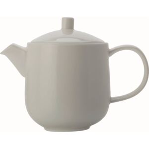 Maxwell & Williams Cashmere White Teapot, Fine Bone China with 6 Cups