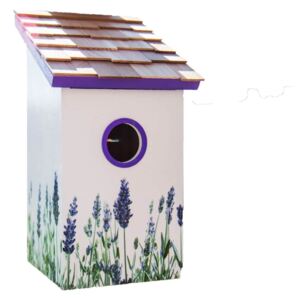Saltbox Bird House Lavender