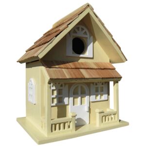 Country Cottage Bird House Yellow