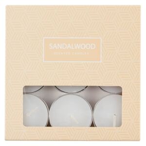 9 x Sandlewood Tealight Candle