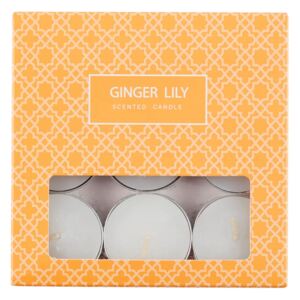 9 x Ginger Lily Tealight Candle