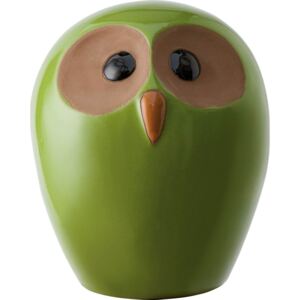 Explorer Green Owl Garden Ornament - Small