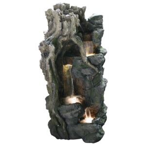 Stylish Fountains Forest Falls including LEDS