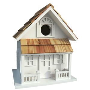 Country Cottage Bird House White