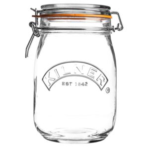 Kilner Clip Top Round Jar - 1L