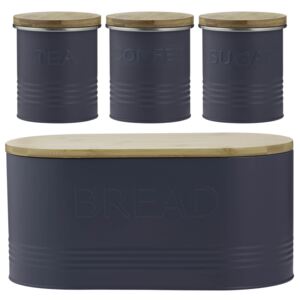 Typhoon Essentials 4 Piece Jar Set - Blue