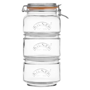 Stackable Storage Jar Set