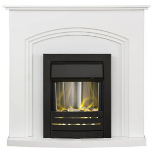 Truro Fireplace Suite In Pure White