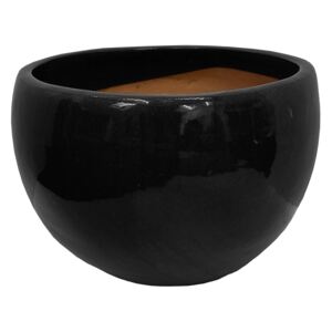 Chiswick Moon Black Terracotta Pot - 18cm