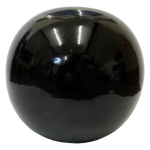 Chiswick Black Sphere Garden Ornament - 25cm