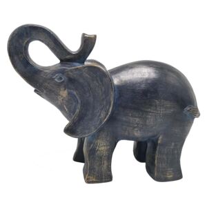 Metallic Copper Look Modern Elephant