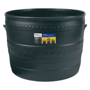 Plastic Patio Tub in Black - 50cm
