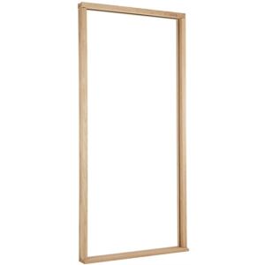 Door Frame and Cill External Unfinished Oak Type With Weather Seal - To Suit up to Door Size 962 x 2113mm