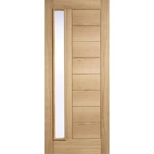 Goodwood External Glazed Unfinished Oak 1 Lite Door - 813 x 2032mm