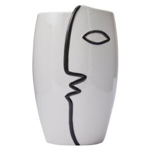 Seb Motif Face Vase