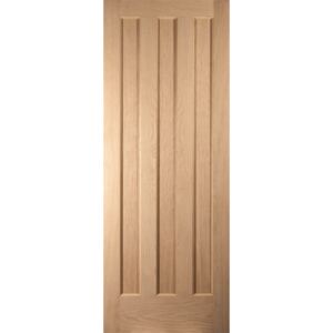 3 Panel Vertical Oak - 838x1981mm