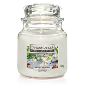 Yankee Home Inspiration Medium Jar White Jasmine Blossom