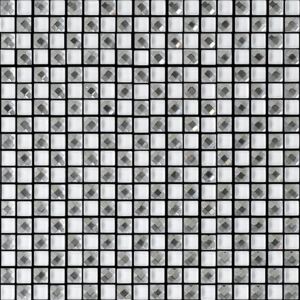 HoM Jewel White Self-Adhesive Mosaic Tile Sheet