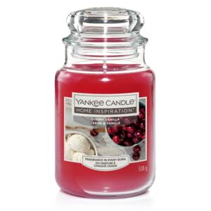 Yankee Candle Home Inspiration Scented Candle - Large Jar - Cherry Vanilla