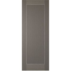 Inlay Internal Prefinished Chocolate Grey 1 Panel Door - 686 x 1981mm