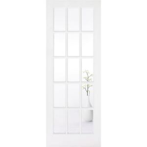 SA Internal Glazed Primed White 15 Lite Door - 762 x 1981mm