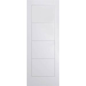 Ladder Internal Primed White 4 Panel Door - 686 x 1981mm
