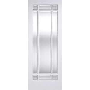 Manhattan - Glazed White Primed Internal Door - 1981 x 838 x 35mm