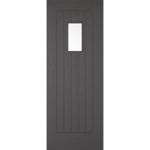 Suffolk - Grey - Composite Exterior Door - Glazed 1981 x 838 x 44