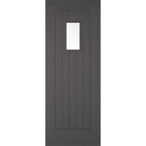 Suffolk - Grey - Composite Exterior Door - Glazed 1981 x 762 x 44