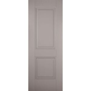 Arnhem Internal Primed Silk Grey 2 Panel Door - 762 x 1981mm