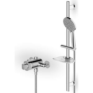 Glenoe Therm Concentric Mixer Shower - Chrome