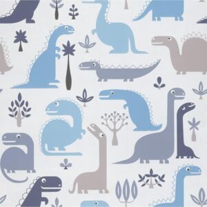 Grandeco Dinosaurs Blue Paste the Wall Wallpaper