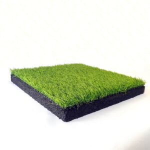 Rubber Tile with Grass 300mm