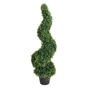 Small Spiral Artificial Topiary Tree