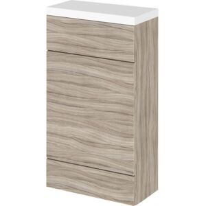 Balterley Dynamic 500mm Compact WC Unit With Top - Driftwood