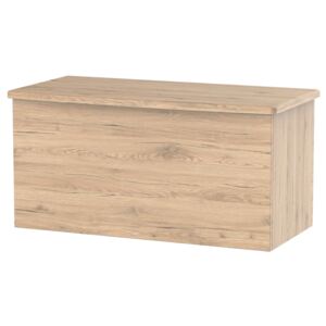 Siena Bordeaux Oak Blanket Box